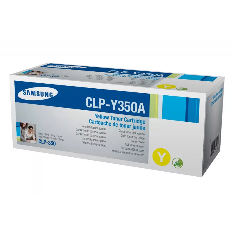 Samsung CLP-Y350A cartuccia toner 1 pz. originale giallo