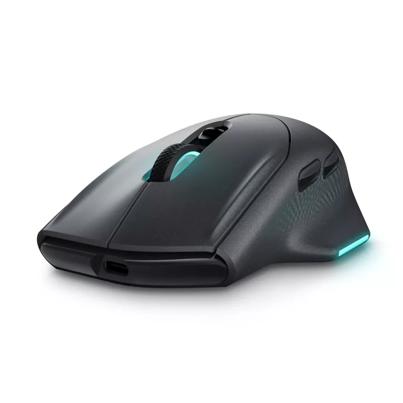 Alienware AW620M Mouse gaming per destrorsi RF wireless + USB Type-C ottico 26000 DPI