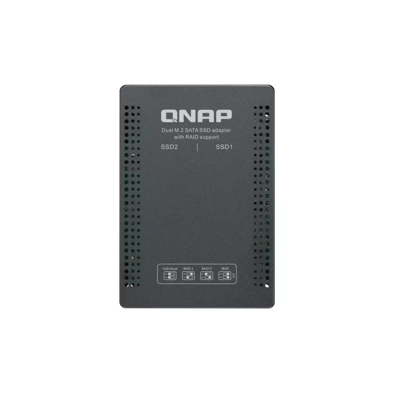 QNAP QDA-A2MAR Case di memoria case SSD nero M.2