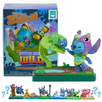 Just Play Happy Haul Stitch Goes Wild blind box di figure da collezione