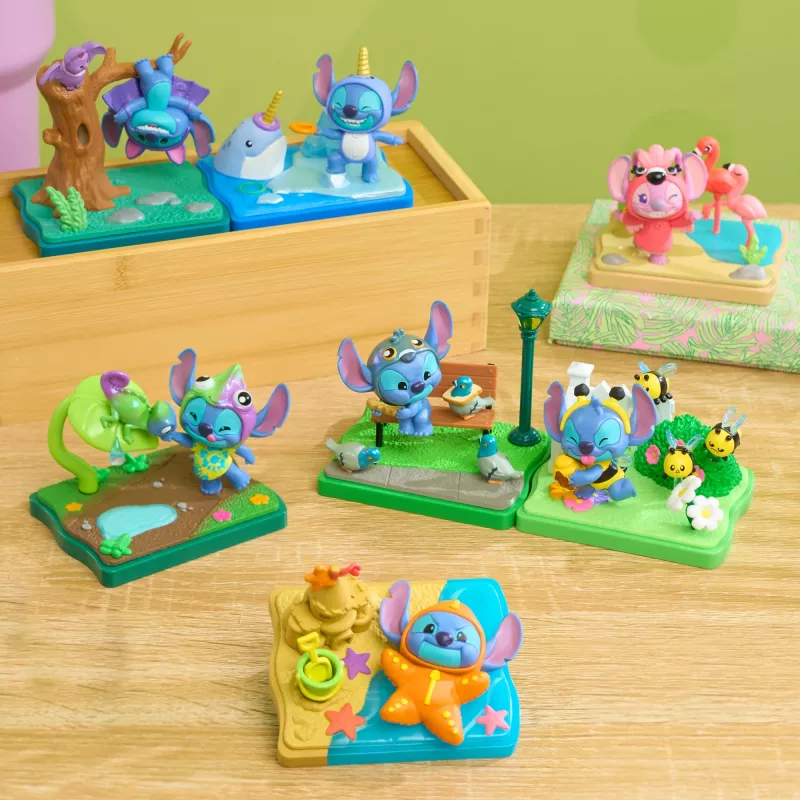 Just Play Happy Haul Stitch Goes Wild blind box di figure da collezione