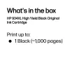 HP 934XL cartuccia inchiostro originale nero alta capacità, nero, 1 pz., 1000 pagine