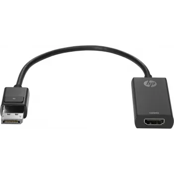 HP adattatore DisplayPort-HDMI 1.4, DisplayPort, HDMI, nero