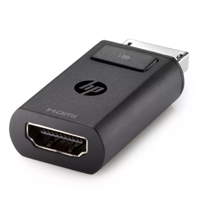 HP adattatore DisplayPort-HDMI 1.4, DisplayPort, HDMI, nero
