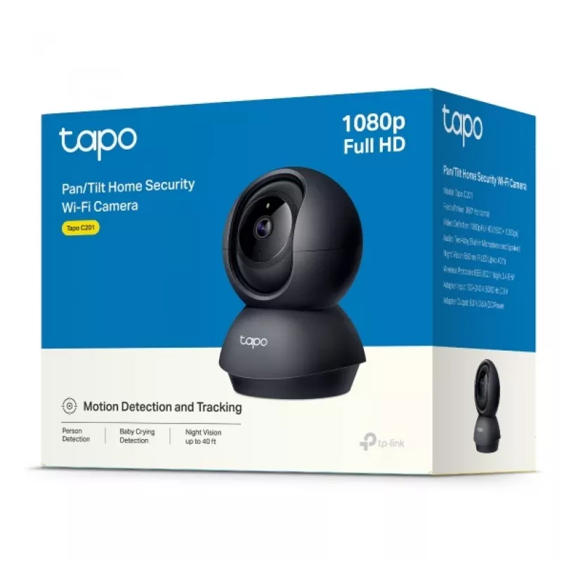 TP-Link TAPO C201 telecamera di videosorveglianza IP da interni 1920 x 1080 pixel da tavolo/parete