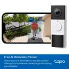 Videocitofono TP-Link Tapo D210 3 MP nero bianco