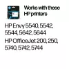 HP 62 cartuccia d'inchiostro originale tricolore, ciano, magenta, giallo, 1 pz., 165 pagine