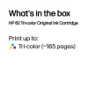 HP 62 cartuccia d'inchiostro originale tricolore, ciano, magenta, giallo, 1 pz., 165 pagine