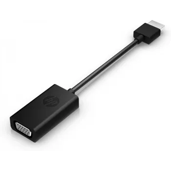 HP adattatore cavo HDMI a VGA, VGA (D-Sub), HDMI Type-A (standard), connettore maschio, connettore femmina, nero, Cina