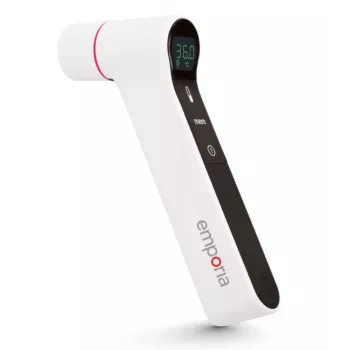 Emporia EMP-THERMO-22 termometro digitale per il corpo termometro a distanza nero, rosso, bianco orale, rettale