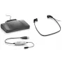 Philips LFH5220 cuffie con filo archetto, in-ear nero, argento