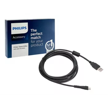 Philips 1 X per SpeechMike III cavo USB 2,4 m USB A nero