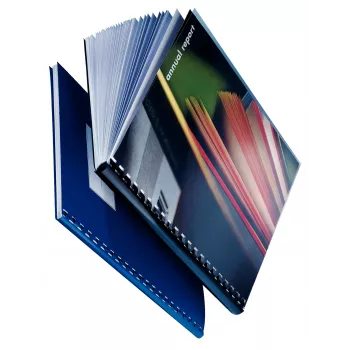 Leitz copertine per rilegatura trasparenti 250my, A4, PVC, trasparente, 210 mm, 297 mm, 100 pz.