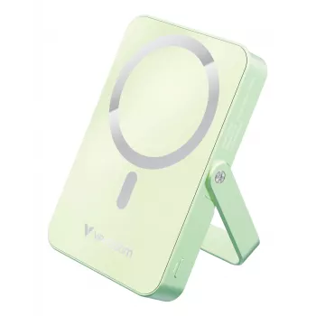 Verbatim Charge 'n' Go powerbank wireless magnetica con supporto – 10000 mAh verde