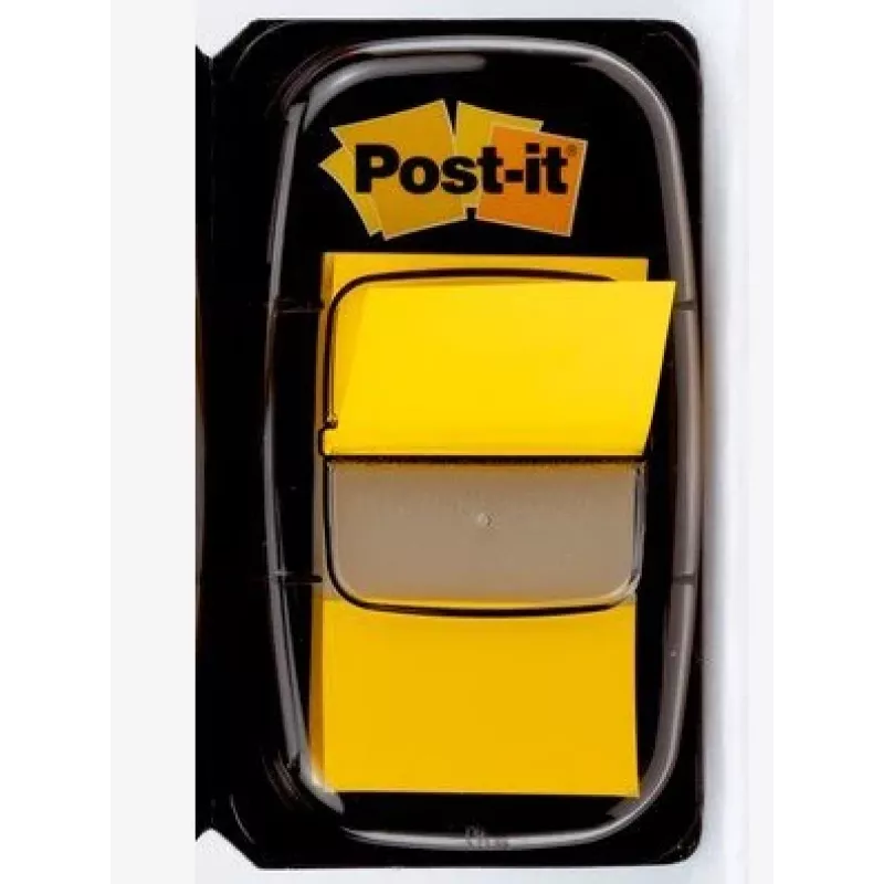 3M I680-5 etichetta autoadesiva rettangolare rimovibile giallo 50 pz.