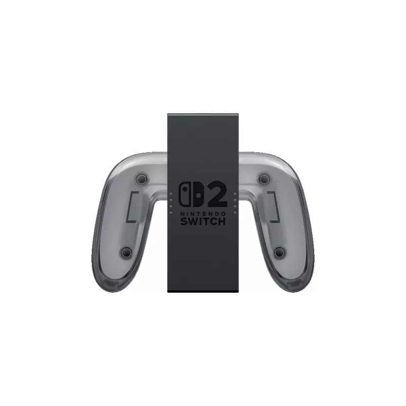Nintendo Joy-Con 2 impugnatura di ricarica, Nintendo Switch 2, impugnatura controller, nero, trasparente, plastica, Nintendo, Joy-Con 2