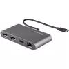 Dock Mini Thunderbolt per doppio monitor StarTech.com, DisplayPort 4K 60Hz, hub senza driver per Windows e Mac, Gigabit Ethernet, 1x USB-A (USB 5Gbps), cavo da 11