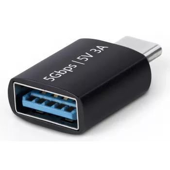 Adattatore USB-C a USB-A StarTech.com, USB 5Gbps, adattatore compatto connettore maschio USB-C a connettore femmina USB-A, custodia in metallo robusta, M/F