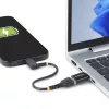 Adattatore USB-C a USB-A StarTech.com, USB 5Gbps, adattatore compatto connettore maschio USB-C a connettore femmina USB-A, custodia in metallo robusta, M/F