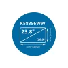 Filtro privacy magnetico Kensington MagPro per monitor 23,8