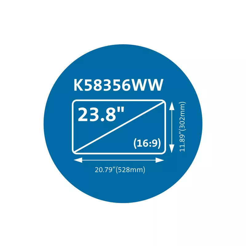 Filtro privacy magnetico Kensington MagPro per monitor 23,8