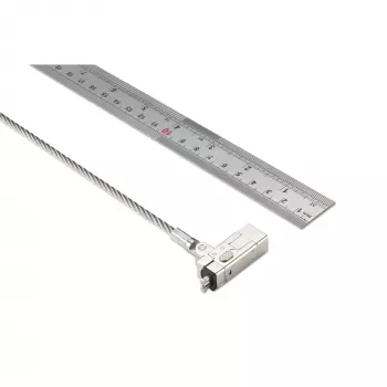 Lucchetto per laptop Kensington NanoSaver 2.0 EQ Keyed, 1,83 m, Kensington, chiave, acciaio inossidabile, argento