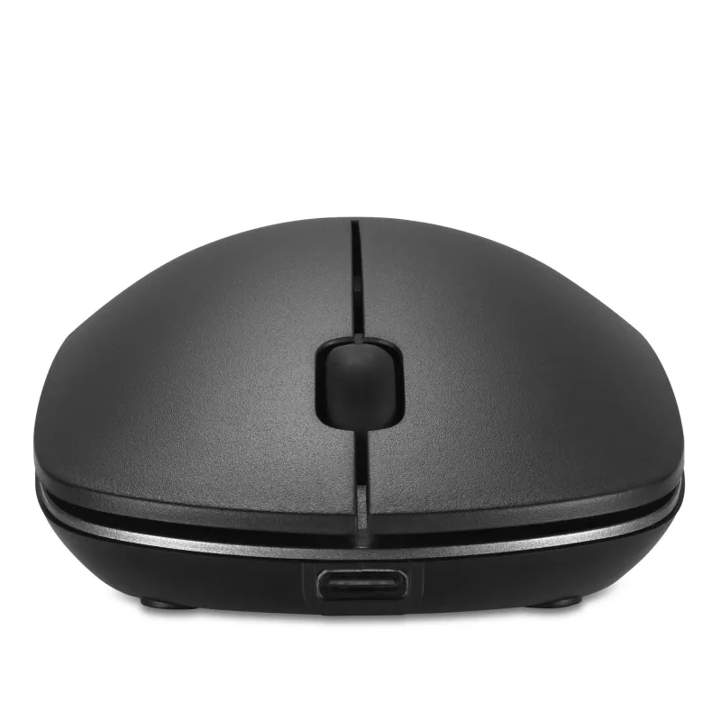 Mouse ricaricabile Kensington MY230 EQ – wireless – medio, ambidestro, RF Wireless + Bluetooth, 1200 DPI, nero