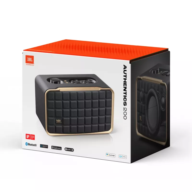 JBL Authentics 200 diffusore stereo portatile nero 45 W