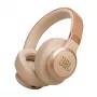 JBL Live 770NC cuffie wireless con archetto chiamate/musica Bluetooth sabbia