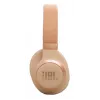 JBL Live 770NC cuffie wireless con archetto chiamate/musica Bluetooth sabbia