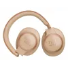 JBL Live 770NC cuffie wireless con archetto chiamate/musica Bluetooth sabbia