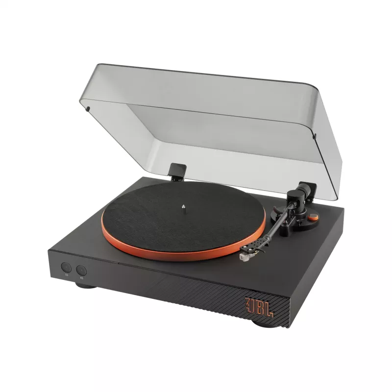 JBL Spinner BT giradischi a trasmissione a cinghia nero, arancione