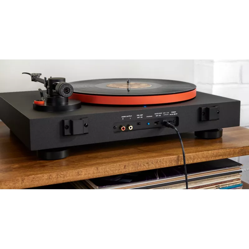 JBL Spinner BT giradischi a trasmissione a cinghia nero, arancione