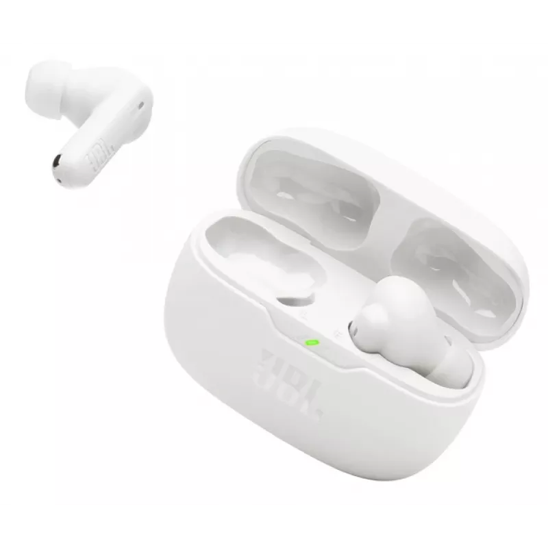 JBL Wave Beam 2 Headset Wireless In-Ear Chiamate/Musica Bluetooth Bianco