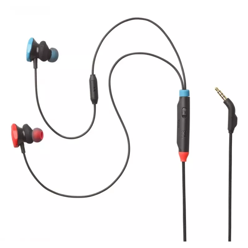 JBL Quantum 50N Headset con filo In-Ear Nero, Blu, Rosso