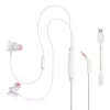 JBL Quantum 50C Headset con filo In-Ear Gaming Bianco