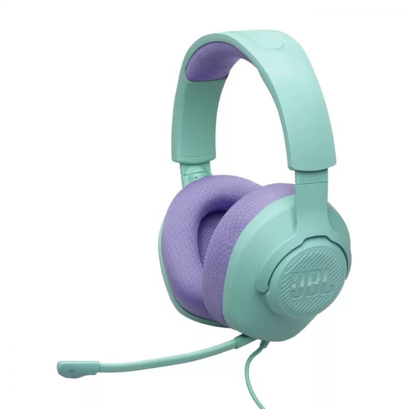 JBL Quantum 100M2 Headset con filo Archetto Gaming Ciano