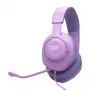 Headset gaming over-ear con filo JBL Quantum 100M2 — circumaurale, 20–20000 Hz, cavo 1,2 m, viola