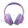 Headset gaming over-ear con filo JBL Quantum 100M2 — circumaurale, 20–20000 Hz, cavo 1,2 m, viola