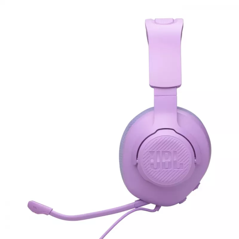 Headset gaming over-ear con filo JBL Quantum 100M2 — circumaurale, 20–20000 Hz, cavo 1,2 m, viola