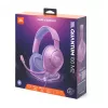 Headset gaming over-ear con filo JBL Quantum 100M2 — circumaurale, 20–20000 Hz, cavo 1,2 m, viola