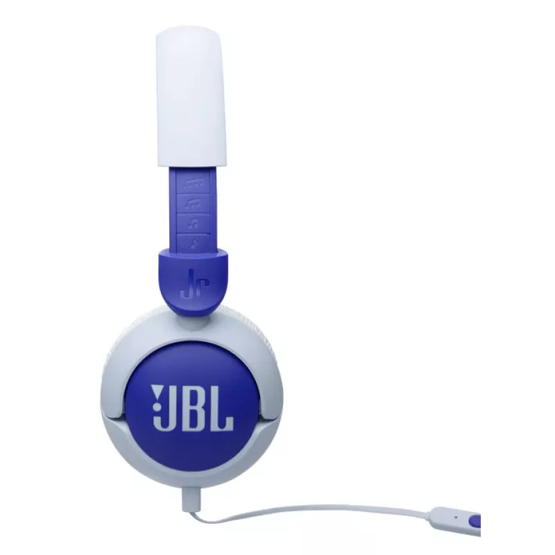 JBL Junior 320 Headset con filo Archetto Chiamate/Musica Blu