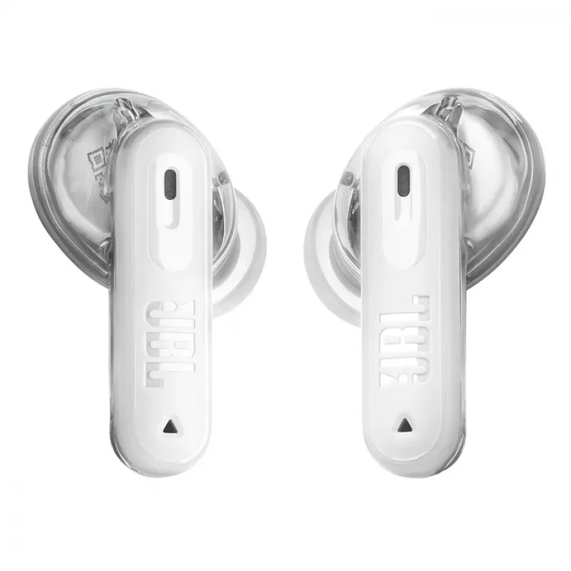 JBL Tune Beam 2 Ghost Edition Headset Wireless In-Ear Musica/Quotidiano Bluetooth Bianco