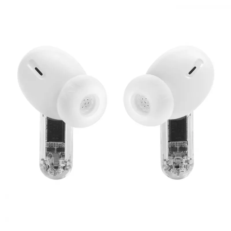 JBL Tune Beam 2 Ghost Edition Headset Wireless In-Ear Musica/Quotidiano Bluetooth Bianco