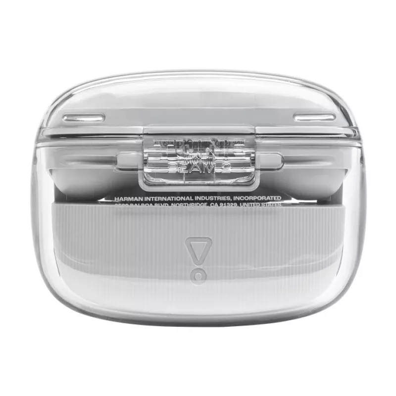 JBL Tune Beam 2 Ghost Edition Headset Wireless In-Ear Musica/Quotidiano Bluetooth Bianco