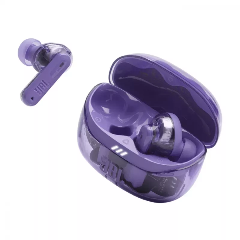 JBL Tune Beam 2 Ghost Edition Headset Wireless In-Ear Musica/Quotidiano Bluetooth Viola