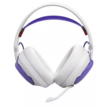 JBL Quantum 250 Headset con filo Archetto Gaming Viola, Bianco