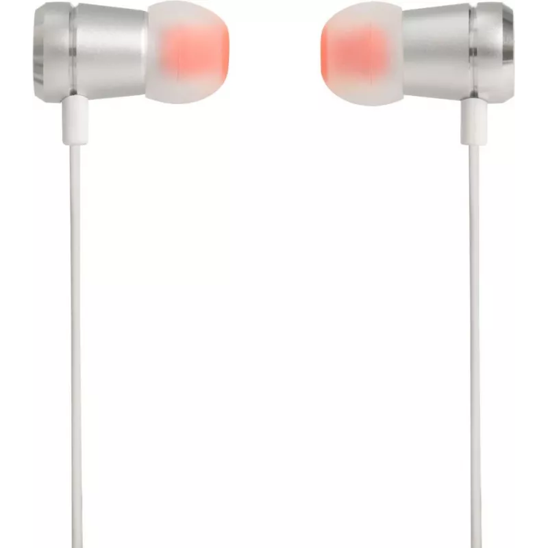 JBL T290 Headset con filo In-Ear Chiamate/Musica Argento