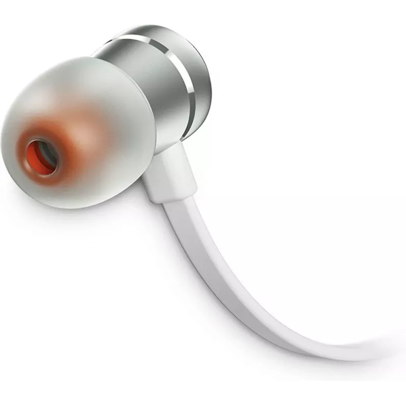 JBL T290 Headset con filo In-Ear Chiamate/Musica Argento