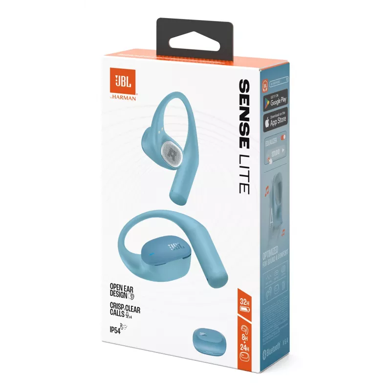 JBL Sense Lite Headset Wireless Archetto auricolare Musica Bluetooth Blu